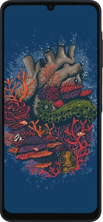 Силіконовий чехол Серце моря для Samsung Galaxy A06 4G - 6506u-3776 изображение 