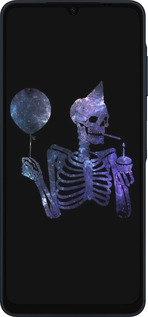 Силиконовый чехол Скелетное искусство для Samsung Galaxy A06 4G - 6536u-3776 изображение 