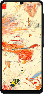 Силіконовий чехол Динамічна картина з хаотичними мазками для Samsung Galaxy A06 4G - 6540u-3776 изображение 