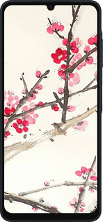 Силиконовый чехол Принт с изображением цветения сакуры для Samsung Galaxy A06 4G - 6545u-3776 изображение 