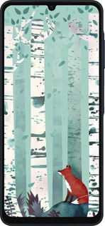 Силіконовий чехол Лис у зеленому лісі для Samsung Galaxy A06 4G - 6547u-3776 изображение 