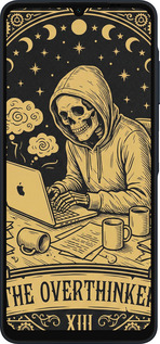 Силіконовий чехол The Overthinker для Samsung Galaxy A06 4G - 6774u-3776 изображение 