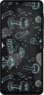 Силиконовый чехол Медузы для Samsung Galaxy A06 4G - 906u-3776 изображение 