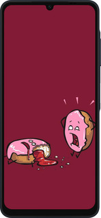 Силиконовый чехол Печенье для Samsung Galaxy A06 4G - 911u-3776 изображение 