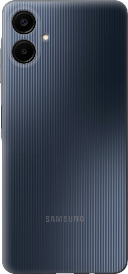 Силиконовый чехол Прозрачный для Samsung Galaxy A06 4G - 5636u-3776 изображение 