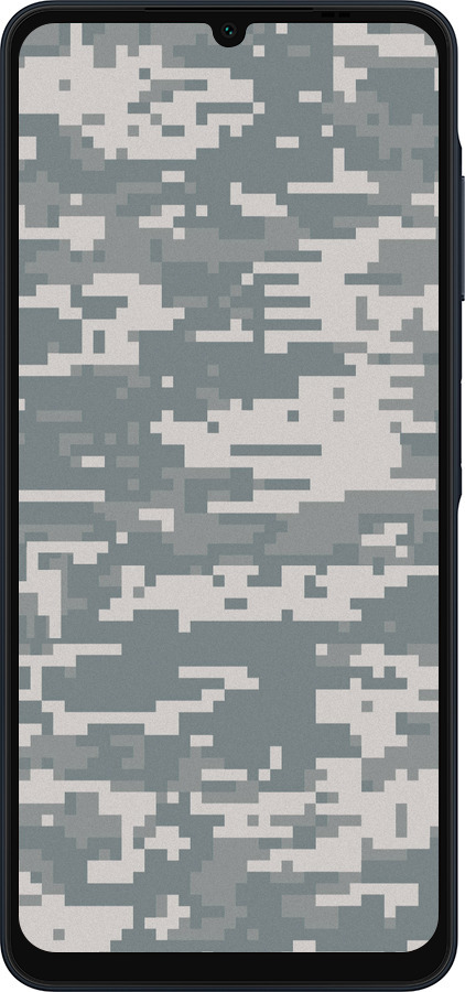 Силиконовый чехол Камуфляж для Samsung Galaxy A06 4G - 1085u-3776 изображение 