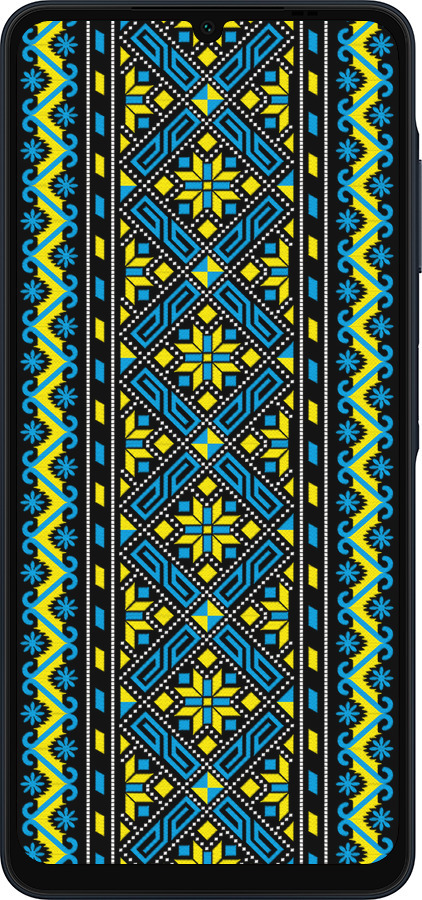 Силиконовый чехол Вышиванка 39 для Samsung Galaxy A06 4G - 1173u-3776 изображение 