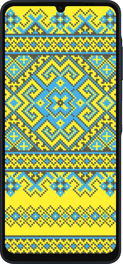 Силиконовый чехол Вышиванка 41 для Samsung Galaxy A06 4G - 1175u-3776 изображение 