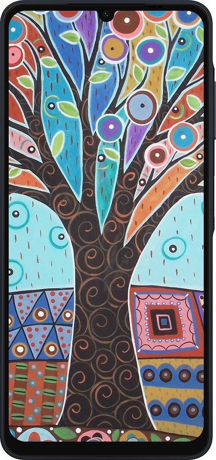 Силиконовый чехол Арт-дерево для Samsung Galaxy A06 4G - 4008u-3776 изображение 