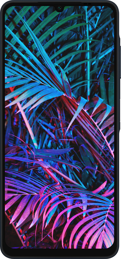 Силиконовый чехол Папоротник под ультрафиолетом для Samsung Galaxy A06 4G - 4069u-3776 изображение 