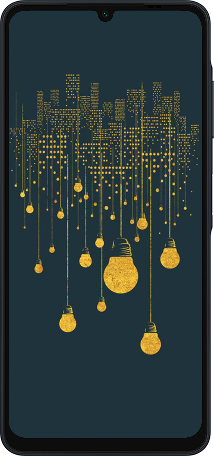 Силиконовый чехол Иллюстрация ночного города для Samsung Galaxy A06 4G - 4162u-3776 изображение 