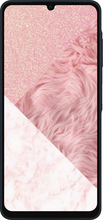 Силіконовий чехол Рожеві текстури для Samsung Galaxy A06 4G - 4343u-3776 изображение 