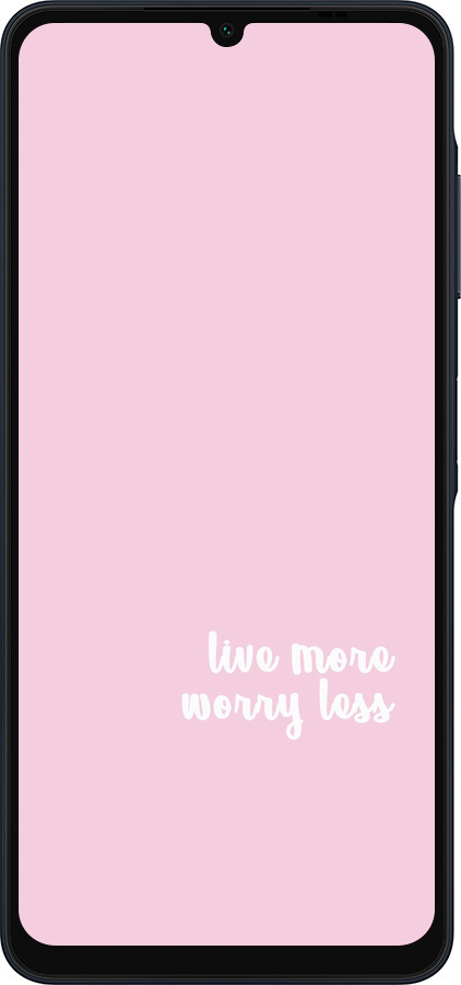 Силиконовый чехол Живи больше для Samsung Galaxy A06 4G - 4347u-3776 изображение 