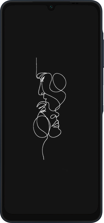 Силіконовий чехол Пара для Samsung Galaxy A06 4G - 4457u-3776 изображение 