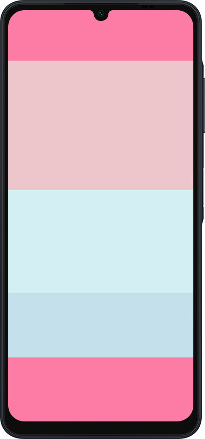 Силиконовый чехол Полосы1 для Samsung Galaxy A06 4G - 4589u-3776 изображение 