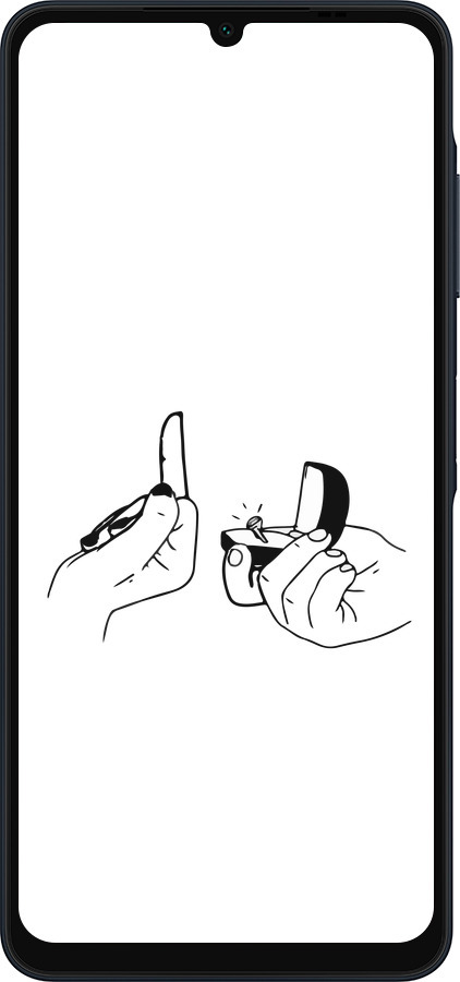 Силиконовый чехол Предложение для Samsung Galaxy A06 4G - 4898u-3776 изображение 