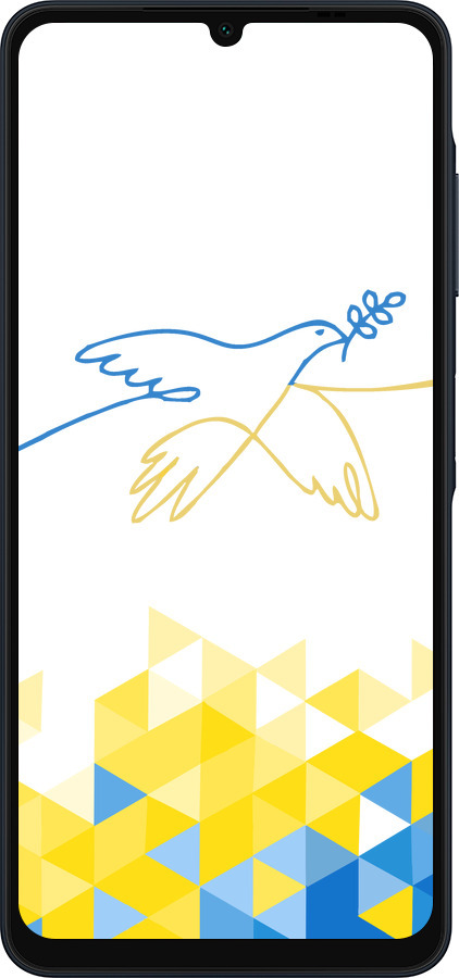 Силиконовый чехол Птица мира для Samsung Galaxy A06 4G - 5231u-3776 изображение 