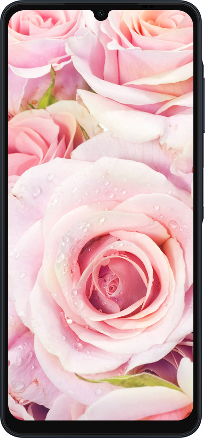 Силіконовий чехол Троянди для Samsung Galaxy A06 4G - 525u-3776 изображение 