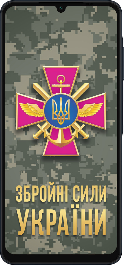 Силіконовий чехол ЗСУ для Samsung Galaxy A06 4G - 5269u-3776 изображение 