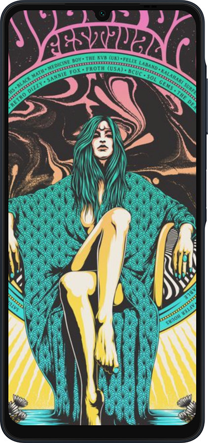 Силиконовый чехол № 5385 для Samsung Galaxy A06 4G - 5385u-3776 изображение 