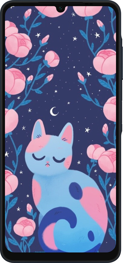 Силиконовый чехол № 5409 для Samsung Galaxy A06 4G - 5409u-3776 изображение 