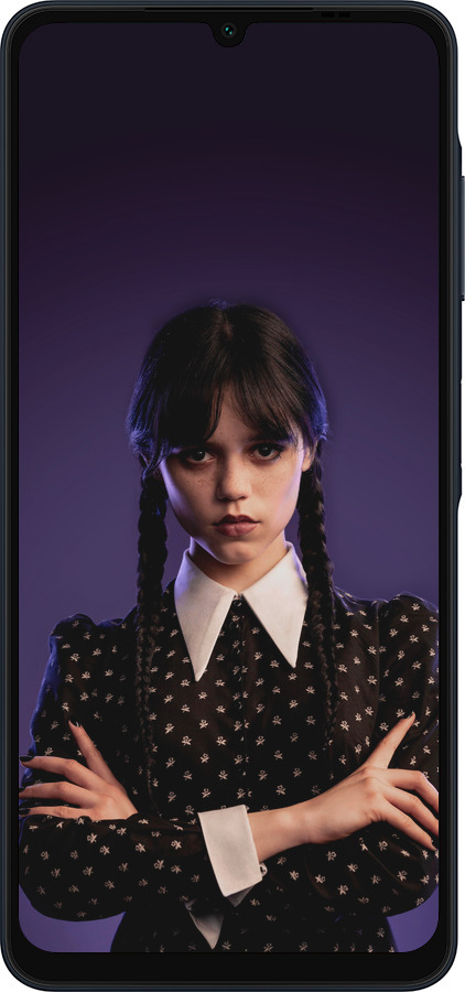 Силиконовый чехол Wednesday v3 для Samsung Galaxy A06 4G - 5517u-3776 изображение 