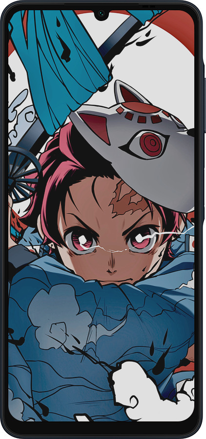 Силіконовий чехол Танджиро Камадо для Samsung Galaxy A06 4G - 5574u-3776 изображение 