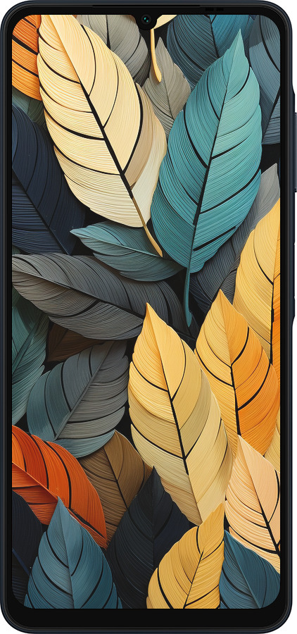 Силиконовый чехол Кольорове листя для Samsung Galaxy A06 4G - 5644u-3776 изображение 