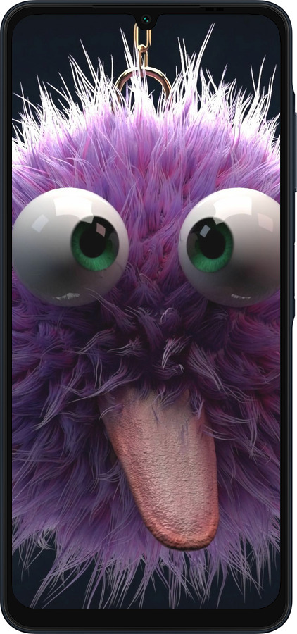 Силиконовый чехол Пушистик для Samsung Galaxy A06 4G - 6017u-3776 изображение 