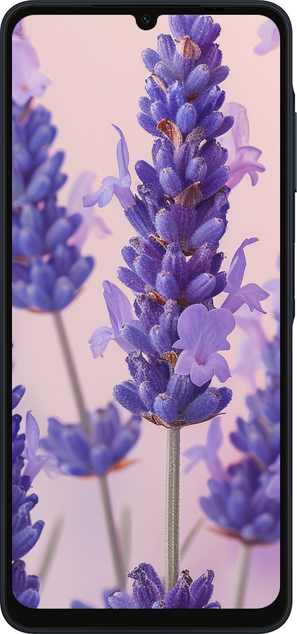 Силиконовый чехол Лаванда для Samsung Galaxy A06 4G - 6037u-3776 изображение 