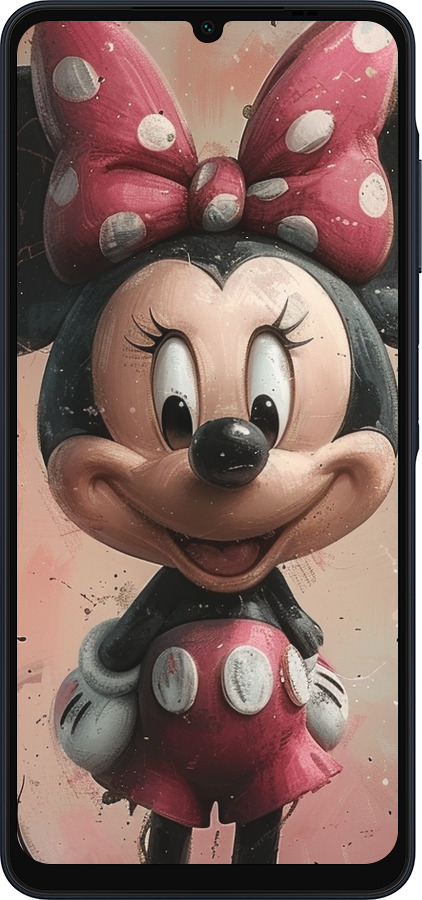 Силиконовый чехол Minnie Mouse для Samsung Galaxy A06 4G - 6054u-3776 изображение 
