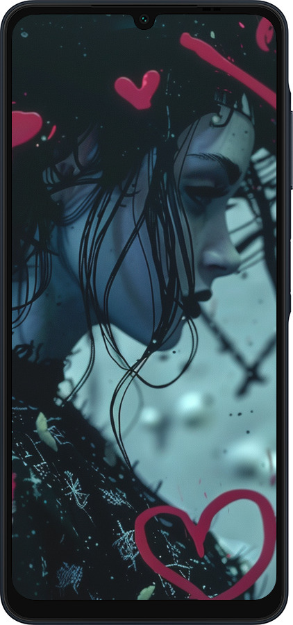 Силиконовый чехол XO Love v2 для Samsung Galaxy A06 4G - 6057u-3776 изображение 