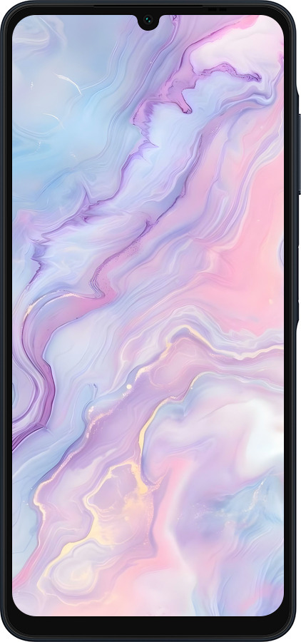 Силиконовый чехол Нежный мрамор для Samsung Galaxy A06 4G - 6310u-3776 изображение 