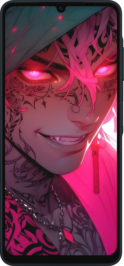 Силиконовый чехол Аниме демон 3 для Samsung Galaxy A06 4G - 6313u-3776 изображение 