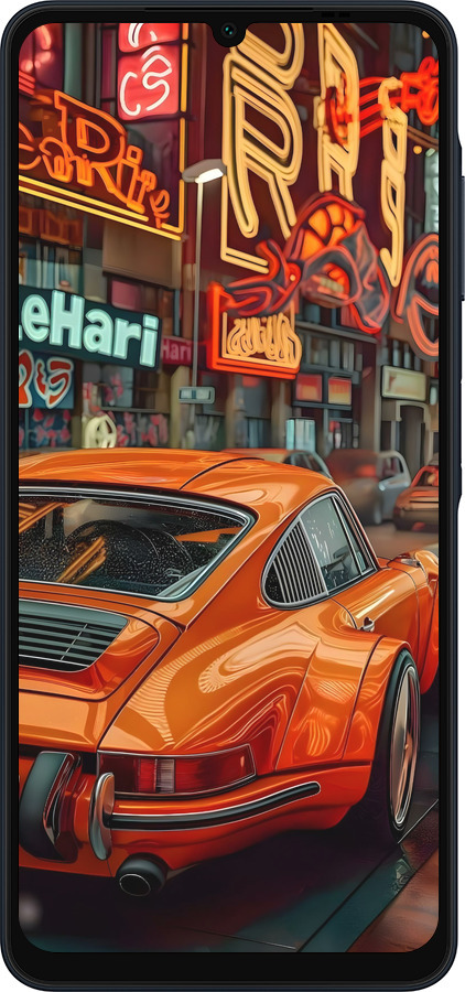 Силиконовый чехол Порше для Samsung Galaxy A06 4G - 6334u-3776 изображение 