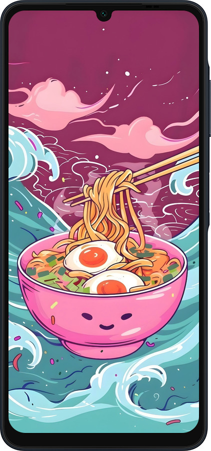 Силіконовий чехол Рамен для Samsung Galaxy A06 4G - 6360u-3776 изображение 