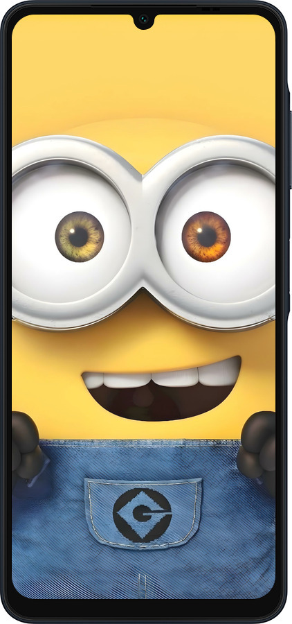 Силиконовый чехол Миньон для Samsung Galaxy A06 4G - 6389u-3776 изображение 