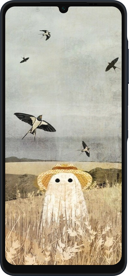 Силіконовий чехол Привид у полі для Samsung Galaxy A06 4G - 6427u-3776 изображение 