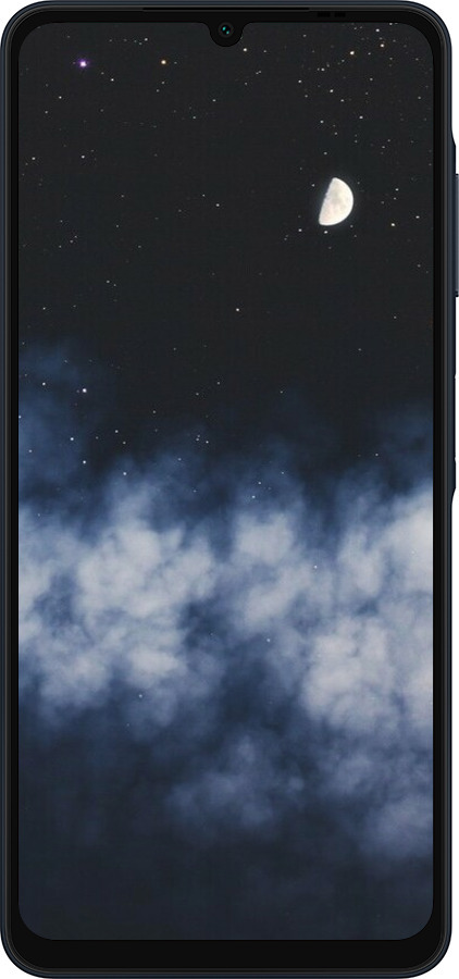 Силиконовый чехол Ночное небо для Samsung Galaxy A06 4G - 6450u-3776 изображение 