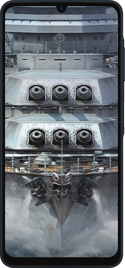 Силіконовий чехол Лінкор, world of tanks, wargaming, військовий корабель для Samsung Galaxy A06 4G - 6453u-3776 изображение 