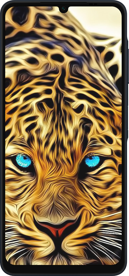 Силиконовый чехол Леопард для Samsung Galaxy A06 4G - 6611u-3776 изображение 