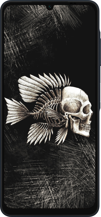 Силиконовый чехол Рыбо-человек для Samsung Galaxy A06 4G - 683u-3776 изображение 