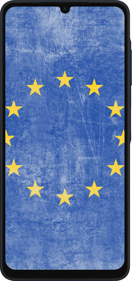 Силиконовый чехол Евросоюз 4 для Samsung Galaxy A06 4G - 765u-3776 изображение 