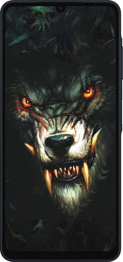 Силіконовий чехол Диявольський вовк для Samsung Galaxy A06 4G - 833u-3776 изображение 