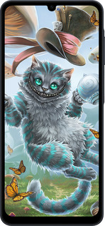 Силіконовий чехол Чеширський Кіт 2 для Samsung galaxy a07 - 3993u-4059 изображение 