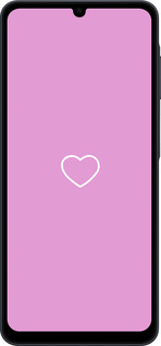 Силиконовый чехол Сердце 2 для Samsung galaxy a07 - 4863u-4059 изображение 