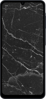 Силиконовый чехол Черный мрамор v2 для Samsung galaxy a07 - 5568u-4059 изображение 
