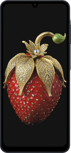 Силиконовый чехол Клубника v3 для Samsung galaxy a07 - 5638u-4059 изображение 
