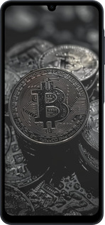 Силиконовый чехол Black Bitcoin для Samsung galaxy a07 - 6090u-4059 изображение 