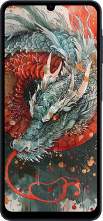 Силиконовый чехол Стихия огня для Samsung galaxy a07 - 6101u-4059 изображение 